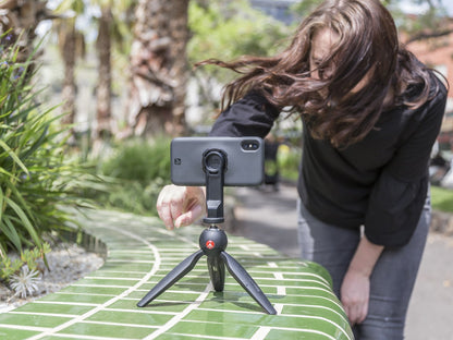 still photos with quad lock tripod adaptor