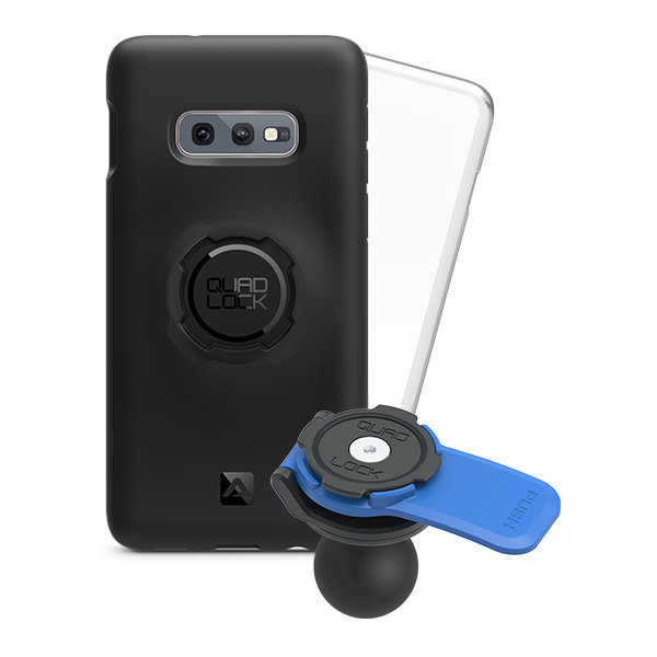 Quad Lock Ball Adaptor Kit for Galaxy S10e with Poncho