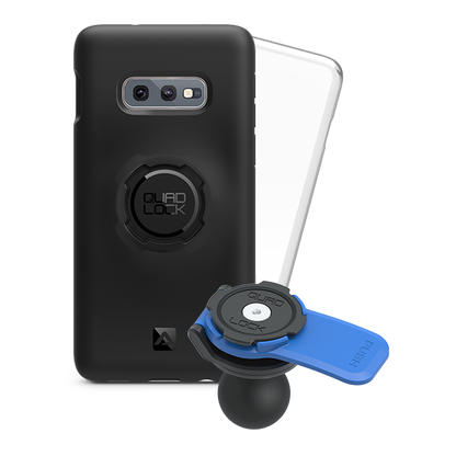 Quad Lock Ball Adaptor Kit for Galaxy S10e with Poncho