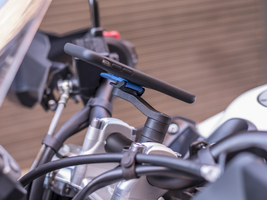 Index Spacer provides extra clearance for the Quad Lock Handlebar or Mirror Mount