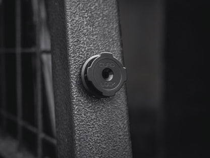 quad lock wall mount with adhesive