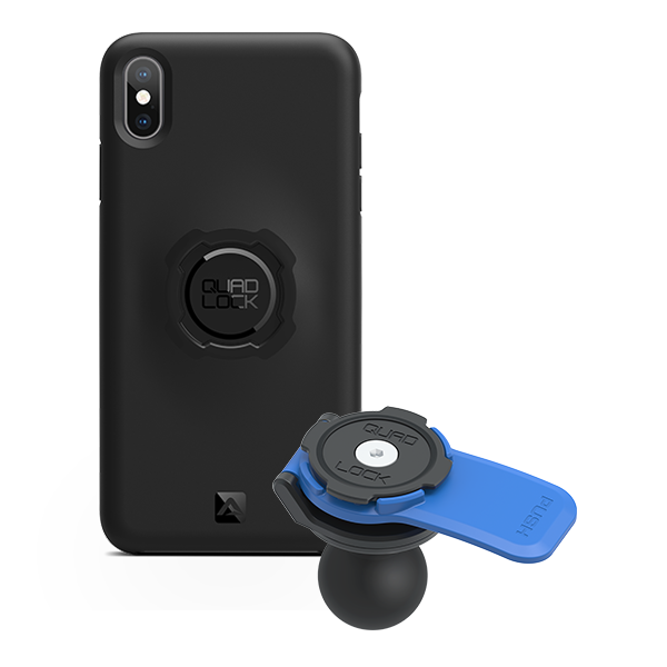 Quad Lock iPhone XS Max 1" Ball Adaptor Kit