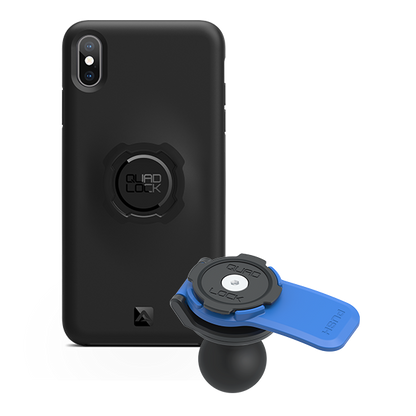 Quad Lock iPhone XS Max 1" Ball Adaptor Kit