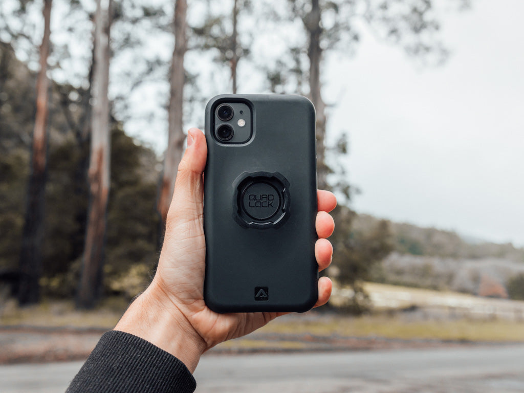 iphone 11 with quad lock case